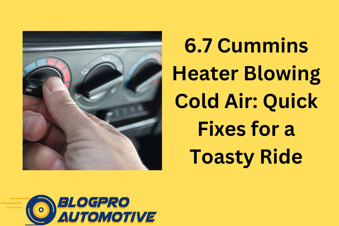 6.7 Cummins Heater Blowing Cold Air Quick Fixes for a Toasty Ride